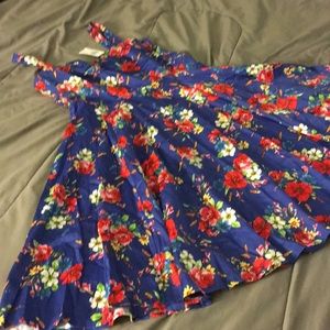 Hot Topic Bright Floral Dress NWT XXL